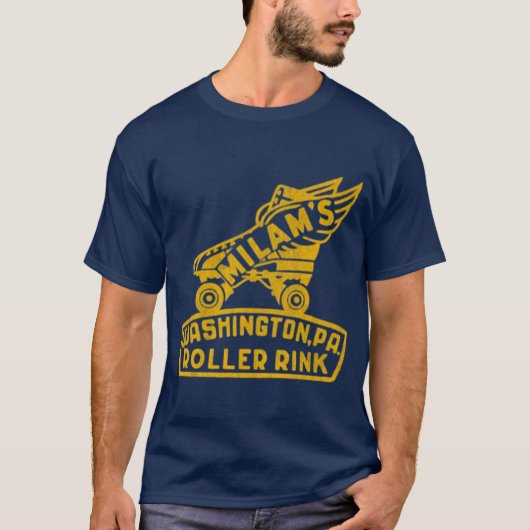 Milam's Washington Roller Rink - Washington, PA Tシャツ (正面)