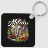 Milan キーホルダー (裏面)