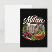 Milan サンキューカード (正面/裏面)