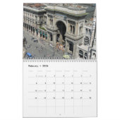 Milan 2026 calendar カレンダー (2月 2026)