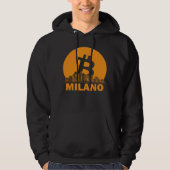 Milan Bitcoin Maximalist  Bitcoin Milan Skyline パーカ (正面)
