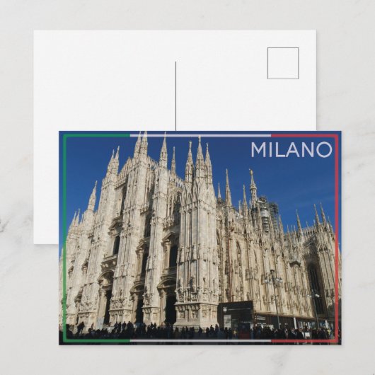 Milan - Italy ポストカード (正面/裏面)