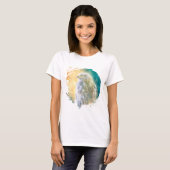 Milan Oiseau Animal Vie Sauvage Forêt Nature Tシャツ (正面フル)