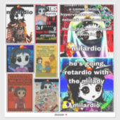 Milardio sticker pack シール (シート)