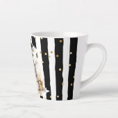 Milchtasse Klein Snowman and Stripes Var04 カフェラテマグ (右)