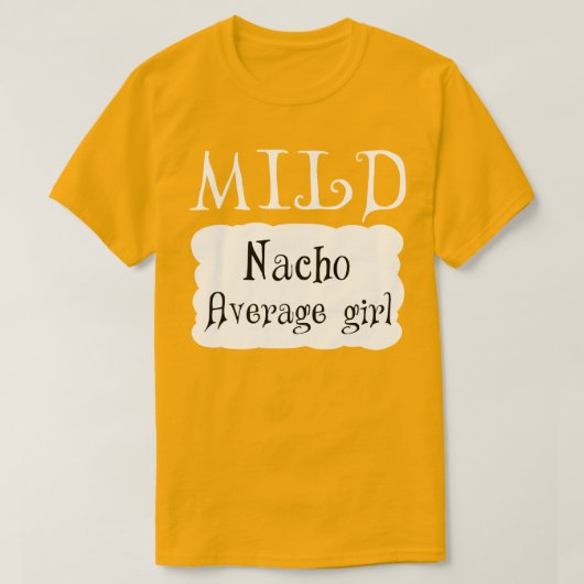 MILD – ホットパケットハロウィーンタコの衣装 Tシャツ (デザイン正面)