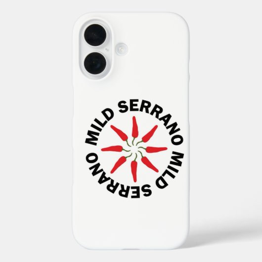 Mild Serrano iPhone Case Case-Mate iPhoneケース (裏面)