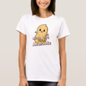 Mildly Nutty Fully Adorable Peanut Tシャツ (正面)