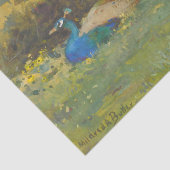 Mildred Anne Butlerによる庭の孔雀 薄葉紙 (詳細)