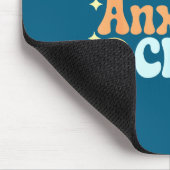 Mile High Anxiety Club Funny Design  マウスパッド (コーナー)