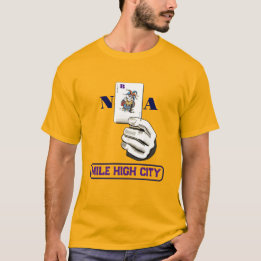 "Mile High City MVP"ジョカーカードバスケットボールTシャツ Tシャツ
