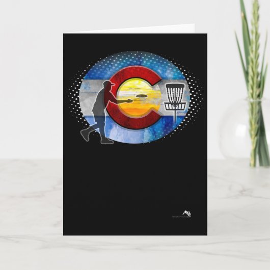 Mile High Colorado Disc Golf  カード (正面)