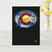 Mile High Colorado Disc Golf  カード (黄色い花)
