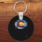 Mile High Colorado Disc Golf  キーホルダー (正面)