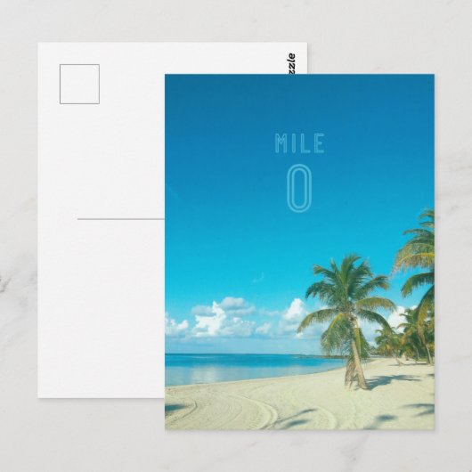 MILE ZEROはがき ポストカード (正面/裏面)
