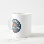 Miles Are My Meditation – Runner’s Coffee Mug コーヒーマグカップ (正面左)