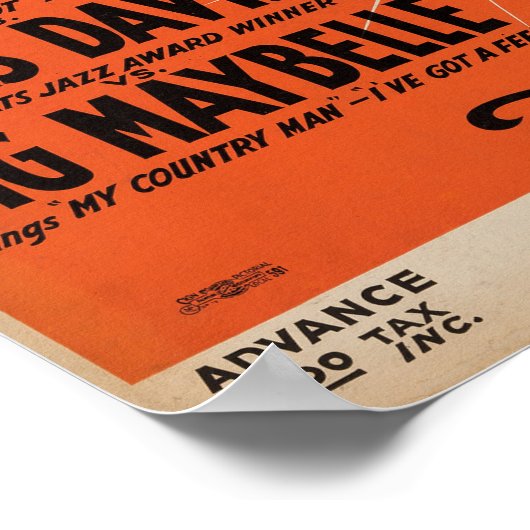 Miles Davis Battle Royal ポスター (角)