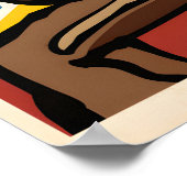 Miles Davis Live at the Fillmore Cubism Original ポスター (角)