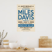 Miles Davis Live in Hollywood, Original Print ポスター (キッチン)