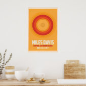 Miles Davis Live in Tokyo, Japan, Original Print ポスター (キッチン)