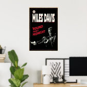 Miles Davis 'Round About Midnight Graphic ポスター (ホームオフィス)