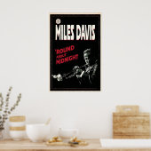 Miles Davis 'Round About Midnight Graphic ポスター (キッチン)