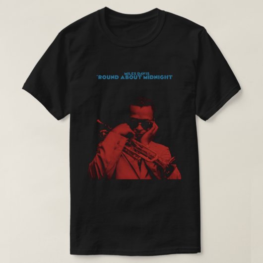 Miles Davis Round About Midnight  Tシャツ (デザイン正面)