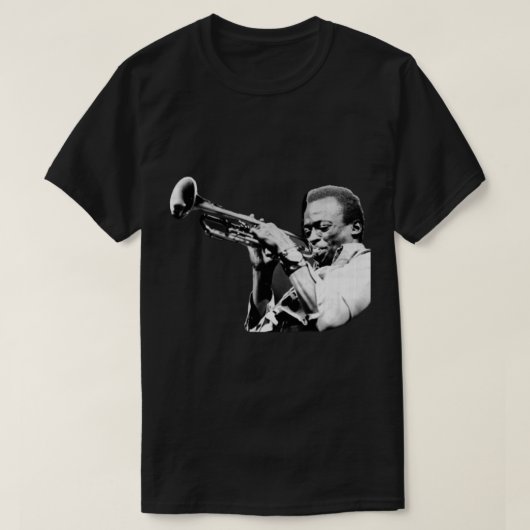 miles davis sticker.png tシャツ (デザイン正面)