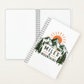 Miles & Mountains Journal ノートブック (内側)