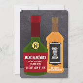 Milestone Birthday Invitation 招待状 (正面)