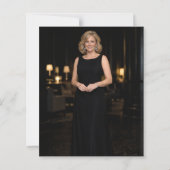 Milestone gold photo birthday invitation (裏面)