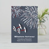 Milestone Thank You For Your Commitment Foil Card 箔シーズンカード (立ち正面)