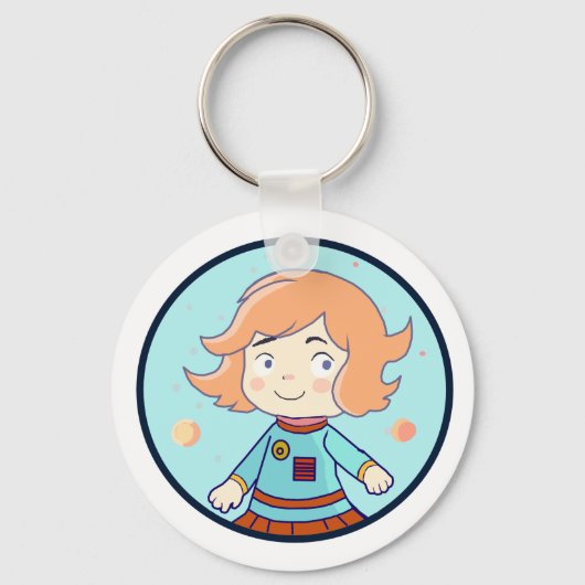 Miley in Space キーホルダー (正面)