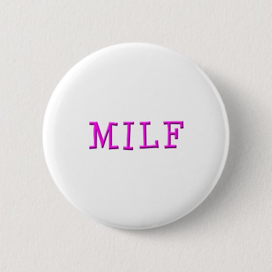 MILFボタン 缶バッジ (正面)