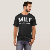 MILFマンIラブ農業_37 Tシャツ (正面フル)