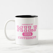 MILF大学 ツートーンマグカップ (左)