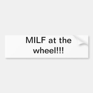 MILF バンパーステッカー