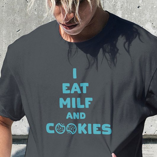 Milf Cookieの告白 Tシャツ