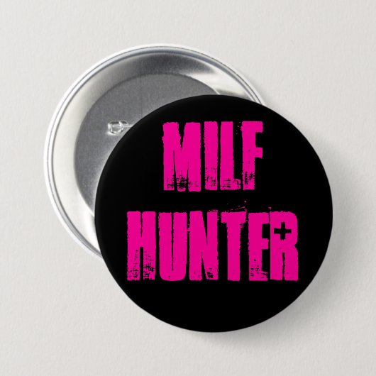 MILFHUNTER 缶バッジ (正面&裏面)