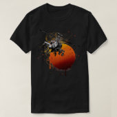 Military Aircraft AH64 Apache Helicopter Aviator g Tシャツ (デザイン正面)