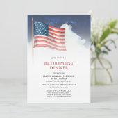 Military American Flag Retirement 招待状 (スタンド正面)