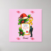 Military Christmas Family Matching – "Christ キャンバスプリント (正面)