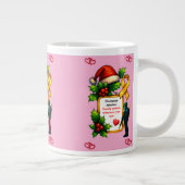 Military Christmas Family Matching – Christ ジャンボコーヒーマグカップ (右)
