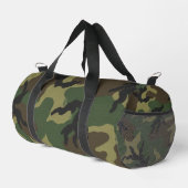 Military Forest Camouflage Pattern ダッフルバッグ (右コーナー)