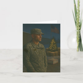 Military Holiday You Are Remembered Christmas Card シーズンカード