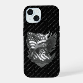 Military & Law Enforcement Professional Honor Duty iPhone 15ケース