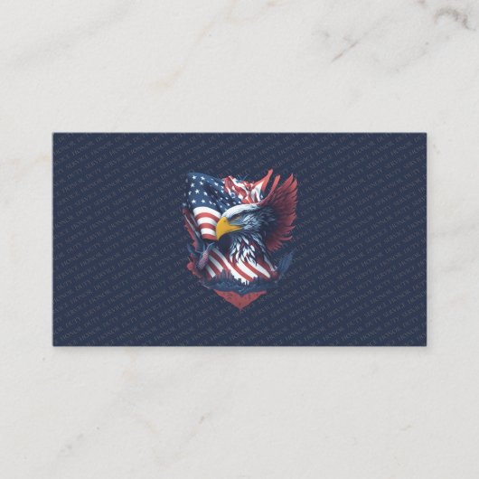 Military & Law Enforcement Professional - Service 名刺 (正面)