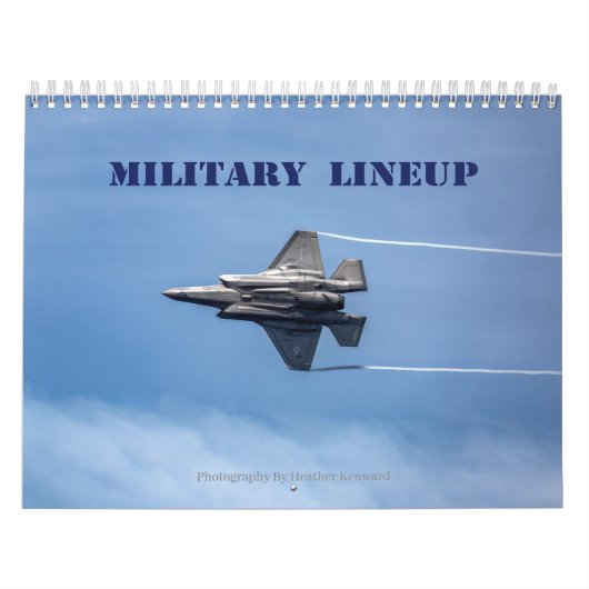 Military Lineup Calendar カレンダー (カバー)