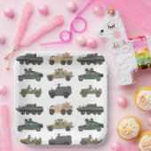 Military Paper Plates ペーパープレート (パーティー)