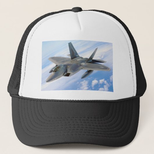 military raptor airplane fighter キャップ (正面)